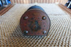 bottom view of copper nautical light