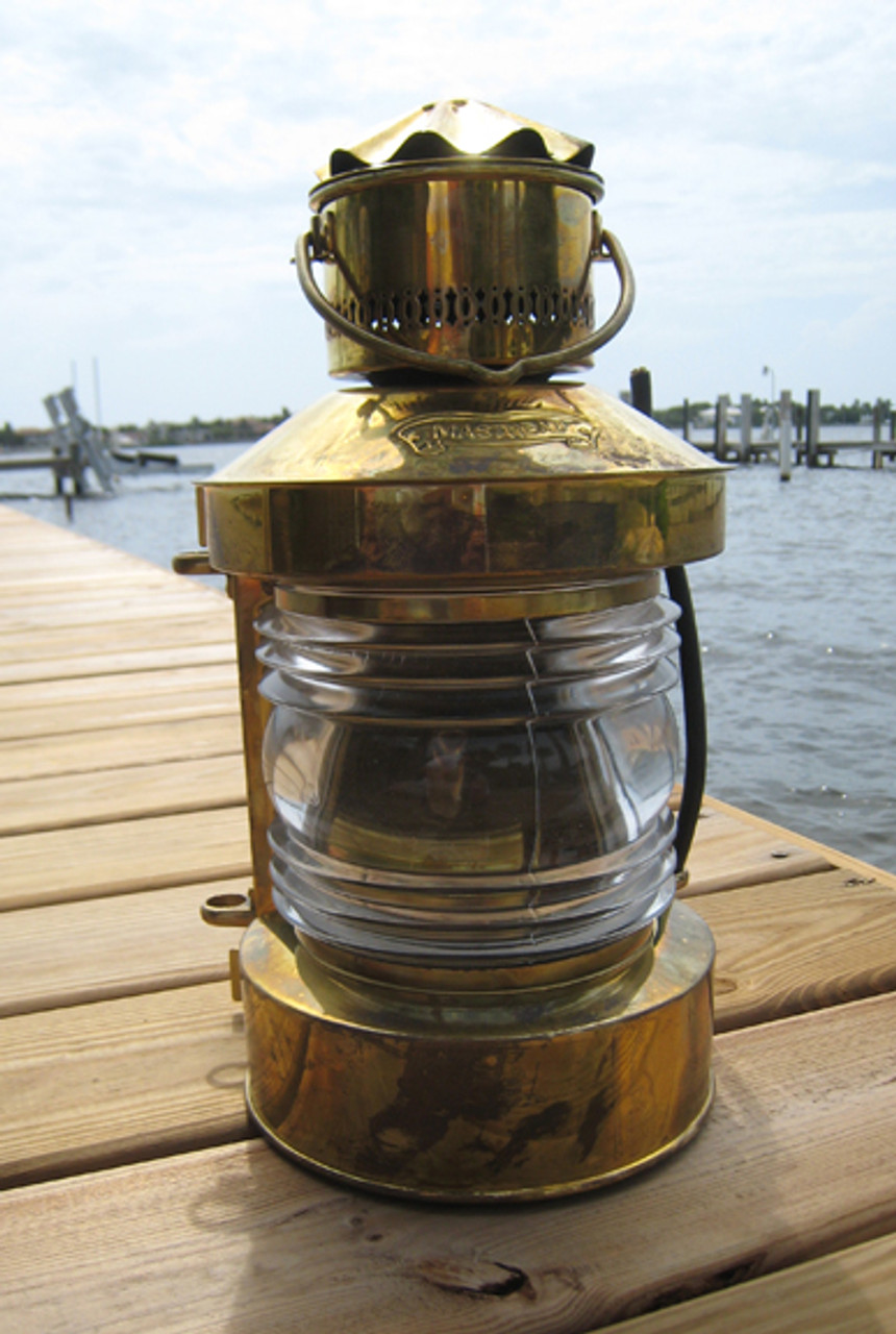 brass masthead ship light