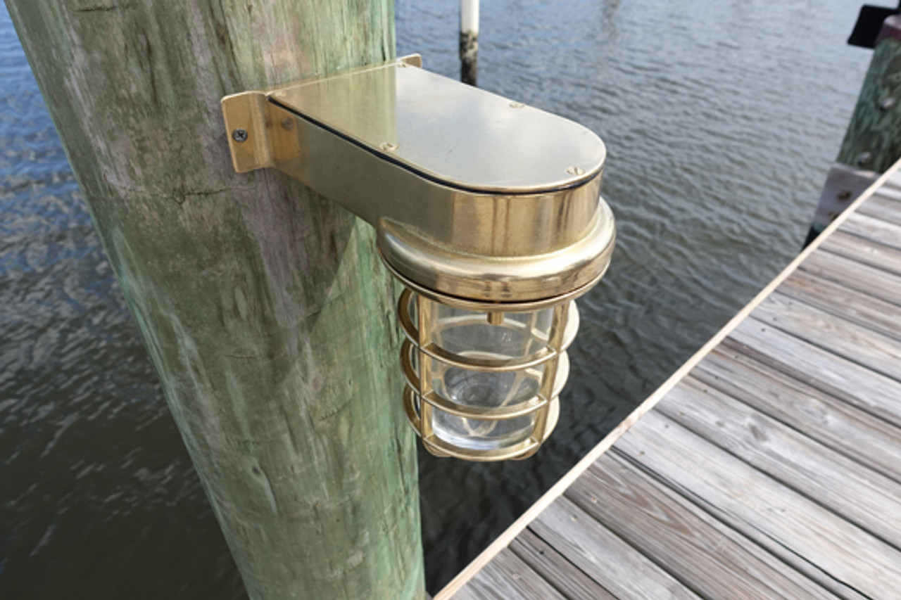 Brass Porthole Nautical Marine Light