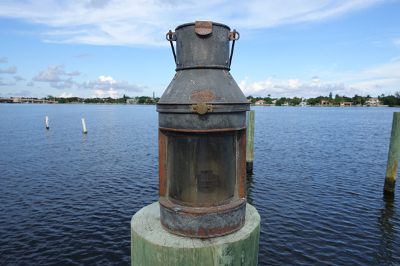 Old ship lantern