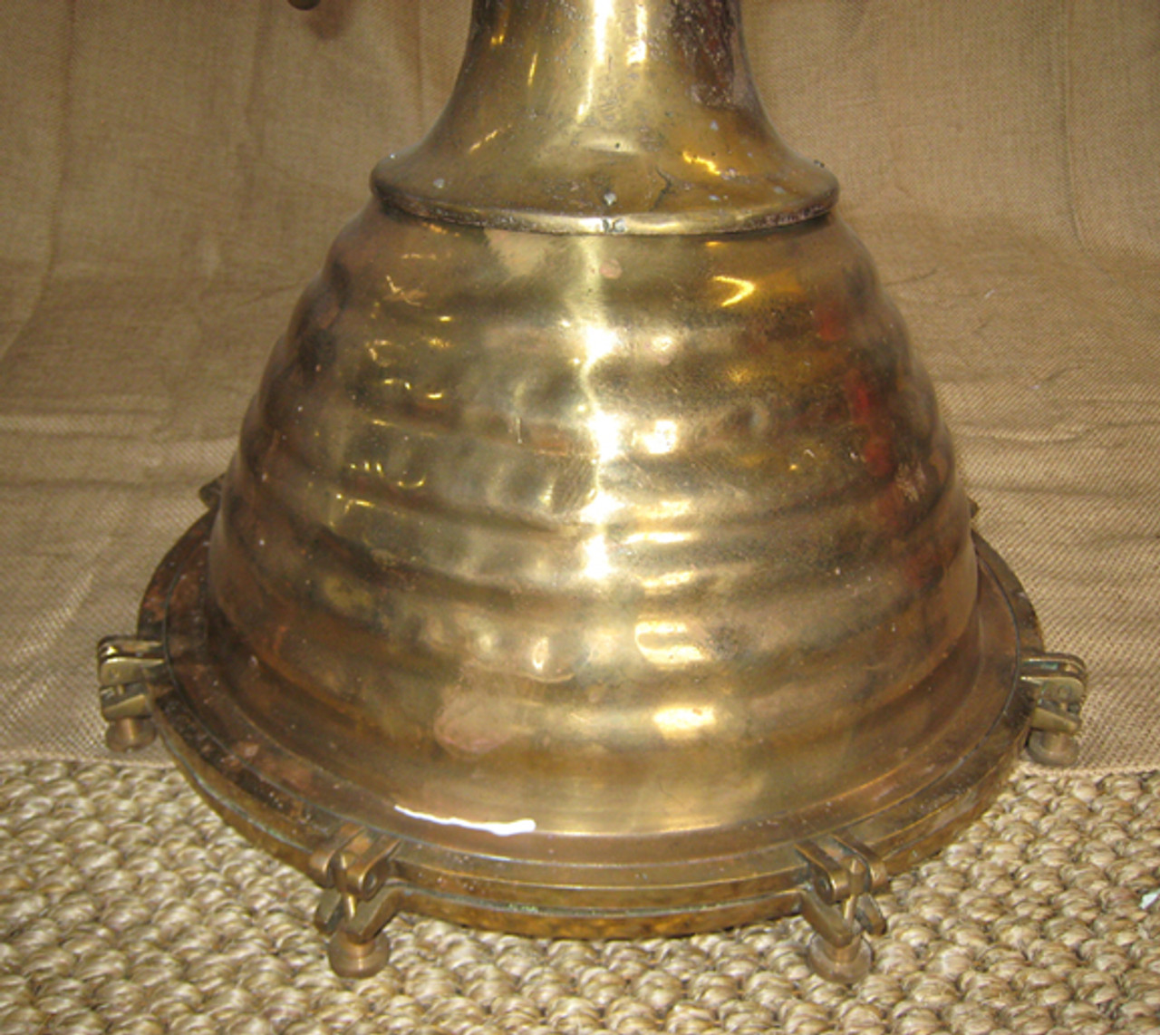 Vintage Brass & Nickel Nautical Maritime Ship Light