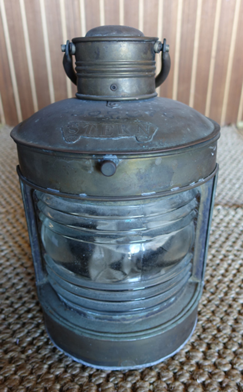 【美品】オール真鍮製　NAVIGATOR'S LANTERN ヴィンテージ TUNG WOO LARGE MASTHEAD SHIP LANTERN | eBay