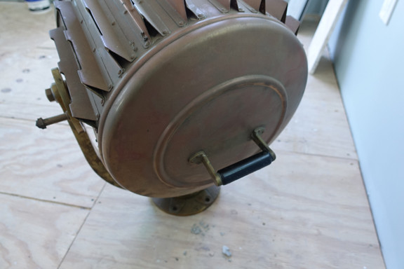 Vintage brass search light spot light - Dock Lights