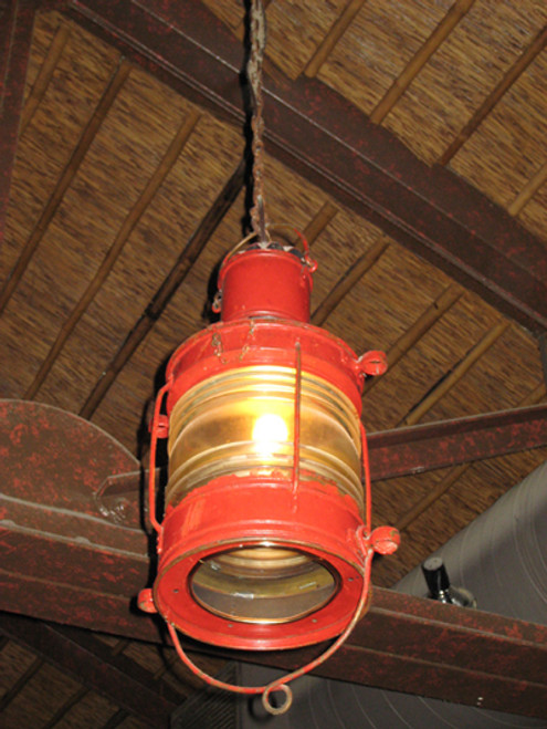 vintage anchor ship light