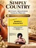 Simply Country violin book with 10 easy original pieces for complete beginners