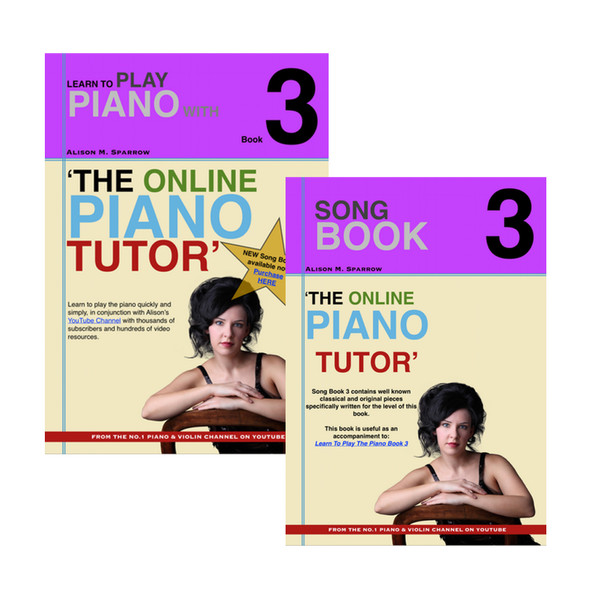 *COMBO DEAL* | Learn To Play The Piano Book 3 AND Song Book 3 | (Download Only)