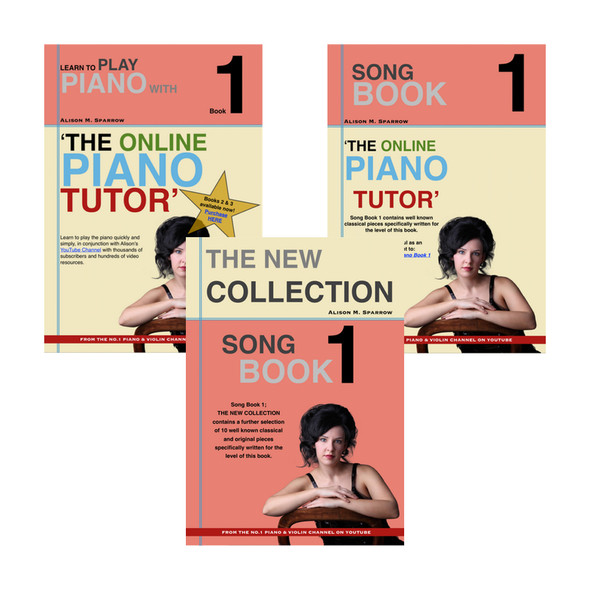 *BUNDLE 1 * Learn To Play The Piano Books 1 | (Download Only)