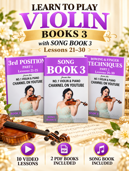 Learn to Play the Violin Book 3 Combo with Lessons 21 to 30 and Song Book 3 PDF downloads