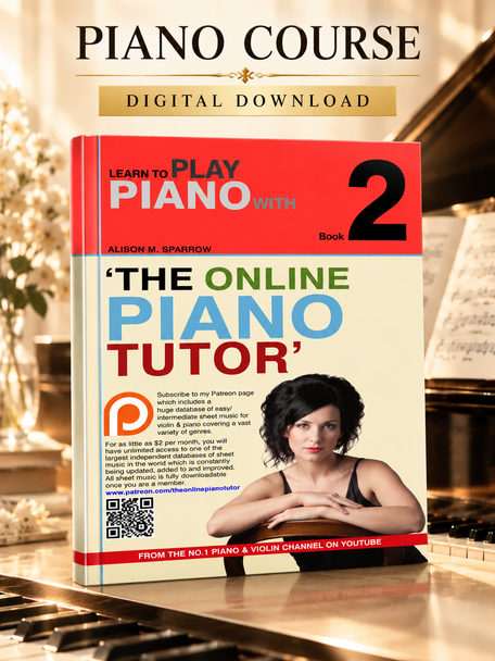 Learn to Play the Piano Book 2 course for Lessons 11 to 20