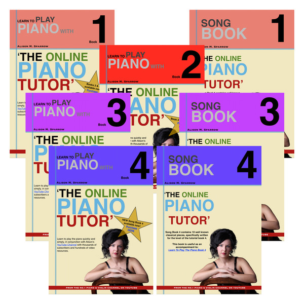 Learn To Play The Piano Books 1 - 4 | COMPLETE COLLECTION (Download ...