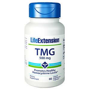 TMG, 500 mg 60 liquid vegetarian capsules TMG, 500 mg 60 liquid vegetarian capsules