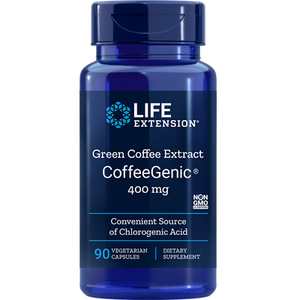 CoffeeGenic® Green Coffee Extract, 400 mg, 90 vegetarian capsules CoffeeGenic® Green Coffee Extract, 400 mg, 90 vegetarian capsules