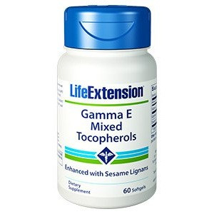 Gamma E Mixed Tocopherols, 60 softgels Gamma E Mixed Tocopherols, 60 softgels