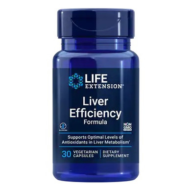 Liver Efficiency Formula, 30 vegetarian capsules