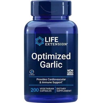 Optimized Garlic, 200 vegetarian capsules