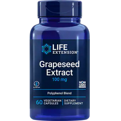 Grapeseed Extract 100mg, 60 vegetarian capsules