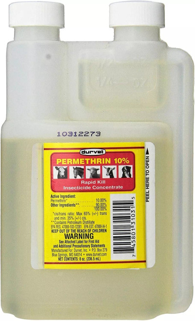 Durvet Permethrin 10%  8 OZ