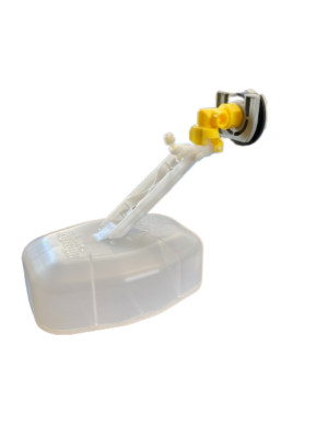 Our new valve is another example of our commitment to continually innovate and improve our products. More buoyant than prior models, our newest valve also features a higher flow rate and a thumb screw to easily adjust the water height.  The new valve is designed to be an option for high pressure situations.