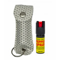 Cheetah Pepper Spray-White Bling