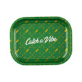 Vibes Catch A Vibe Rolling Small Tray Green Gold