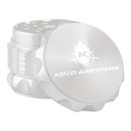 KOZO GRINDER M1- 2 ALUMINUM- 4CT SILVER