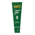 VIBES KING SIZE CONES 1PK-3CT ORGANIC HEMP