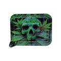 Get Lost Mini Magnectic 3D Tray Green Skull