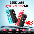 Geek Labs Switch Pro Kit Nixodine 60K Puff Disposable