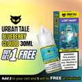 Urban Tale Blueberry Cloudd Salts 30ml E-Juice - Buy 1 Get 1 Free
