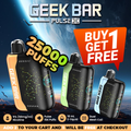 Geek bar Pulse X Disposable (25000 Puffs) - Buy 1 Get 1 Free