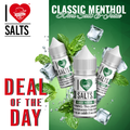 I Love Salts Classic Menthol 30ml Salt E-Juice