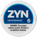 ZYN Nicotine Pouches - 1PK Peppermint 6MG
