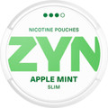 ZYN Nicotine Pouches - 1PK Apple Mint Slim 9MG -EURO
