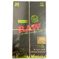 RAW Rolling Papers 24PK - 1-14 Black Organic Hemp