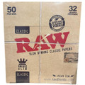 RAW Rolling Papers 50PK - King Size Slim Classic