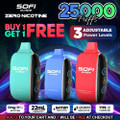 Sofi Surge Zero Nicotine Disposable (25000 Puffs