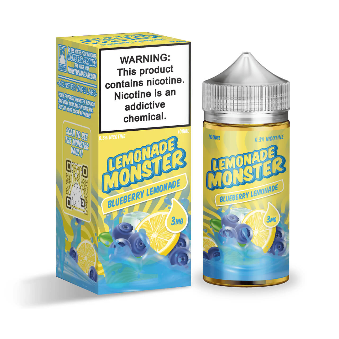 Lemonade Monster Blueberry Lemonade 100ml E-Juice Online | ECigMafia