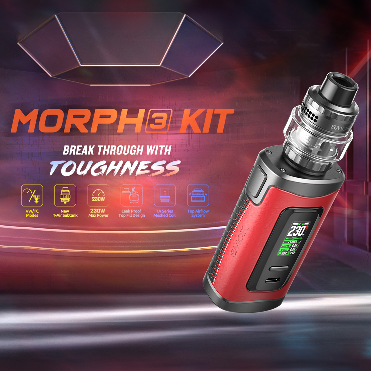 SMOK Morph 3 Kit, Vape Kits