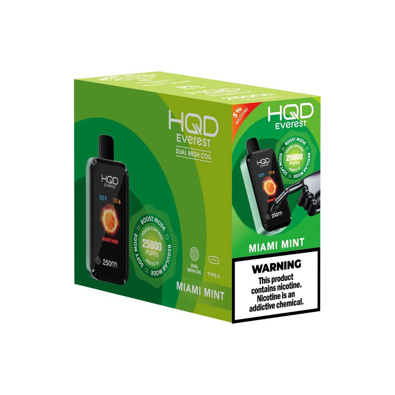 HQD Everest 25000 Puffs Disposable Vape Online | ECigMafia