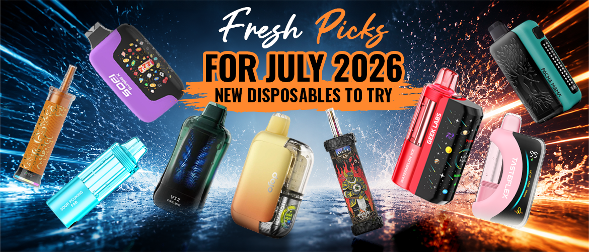 Top Disposable Vapes July 2026: Explore Popular Disposables With Iconic Flavors and Features