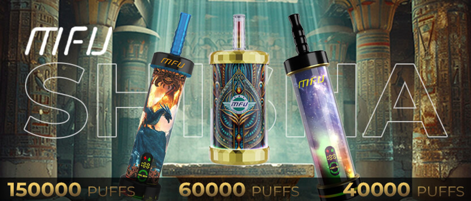 MFU SHISHA X Series Disposable Vapes Review:  Crafted for Long-Lasting Clouds