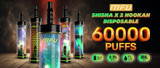 MFU SHISHA X2 Hookah 60K Disposable Vape: The Smart Choice for Long-Lasting Vaping