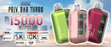 SMOK PRIV Bar Turbo 15,000 Puff Disposable Review : A Flavor-Packed Vape Experience