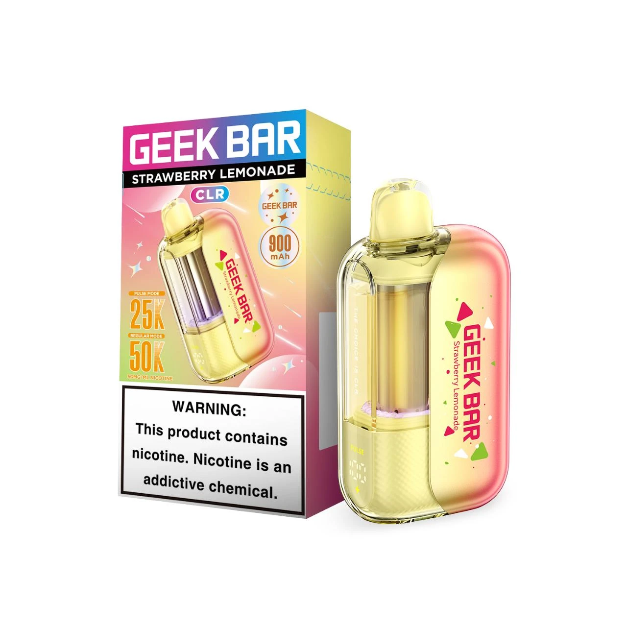 normal geek bar flavors CLR Disposable (50000 Puffs) Flavor:Amazon Lemonade (POD) vape device Geek Bar Flavors Tropical