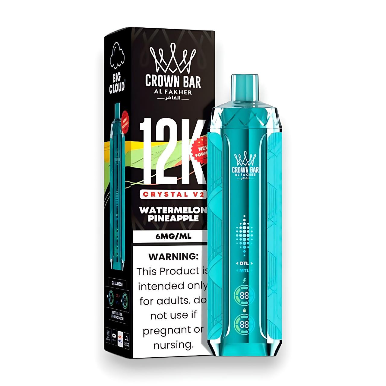elfbar elfa master akku Al Fakher - Crown Bar - Hypermax - Advanced - 30K main image 1