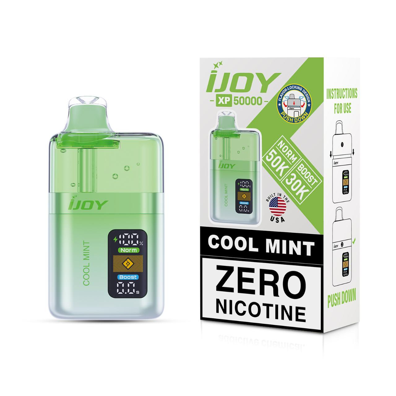 Shop IJoy XP50000 Zero Nicotine Disposable (50000 Puffs)
