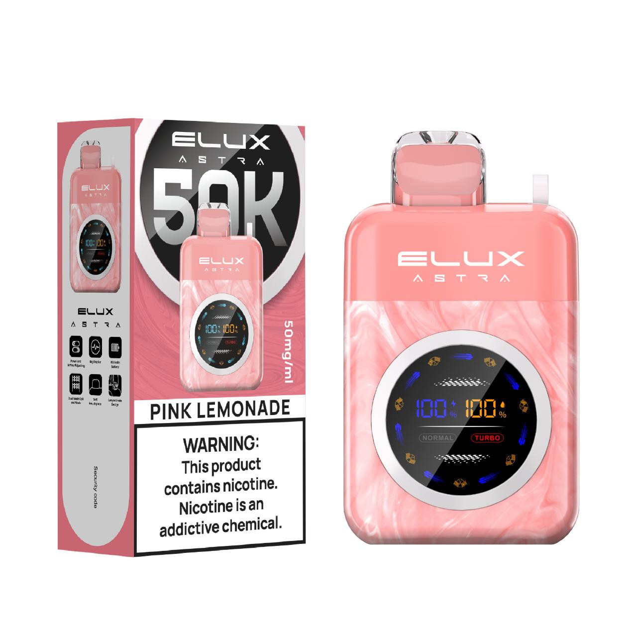 Shop Elux Astra Disposable 50000 Puffs