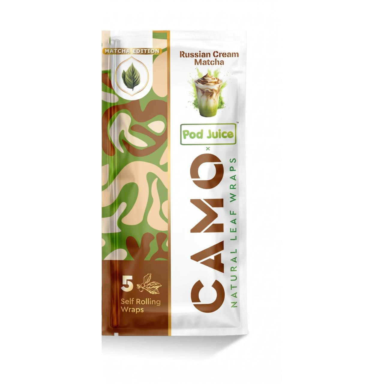 camo tobacco wraps self-rolling (11 flavor sampler) Camo Wraps Natural Leaf Russian
