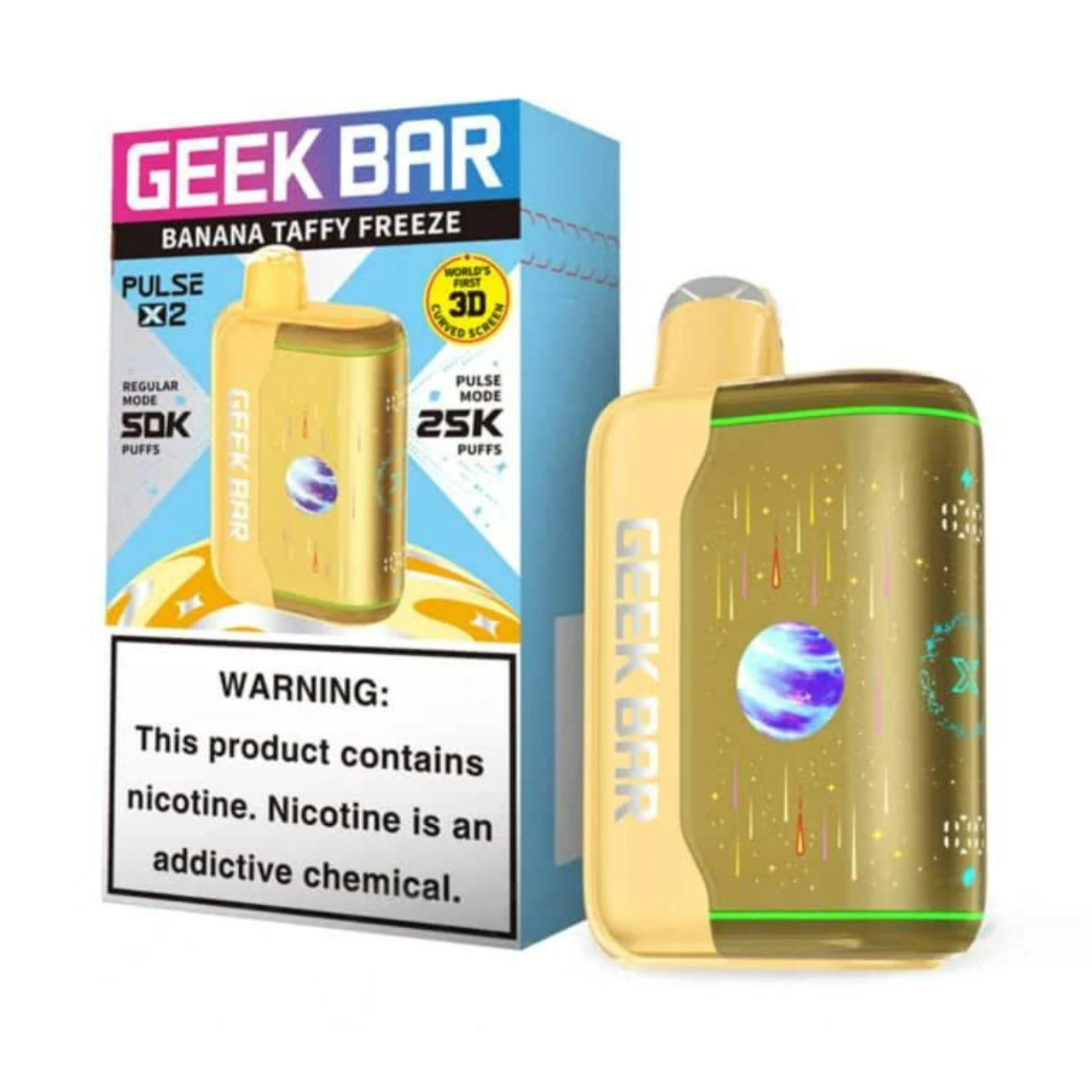 geek bar banana flavors Pulse X2 Disposable Vape Style_Starter Kit Blueberry Jam Geek Bar Flavour:Peach Lemon Ice