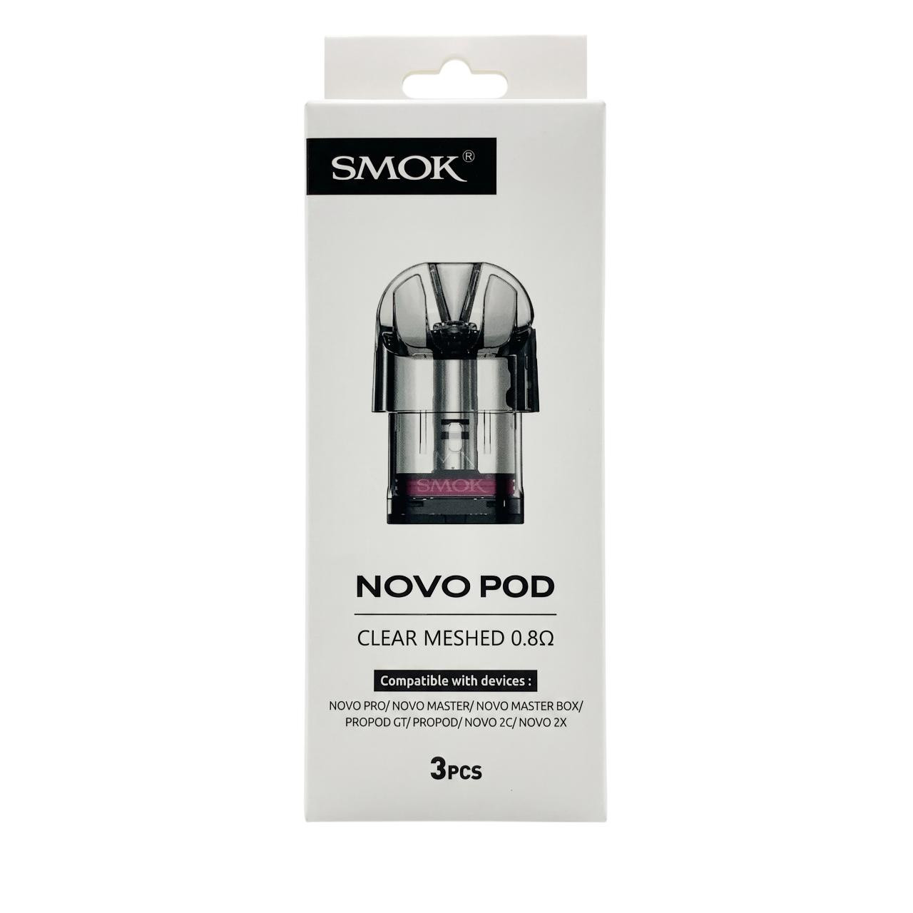 Smok Novo Replacement Pod Cartridges (Pack of 3)